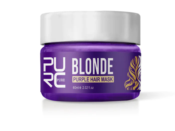 Masque Capillaire Violet Éclat Platine & Neutralisation des Reflets Jaunes